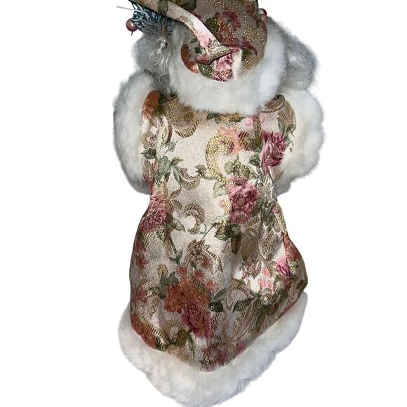 International Regency SantaClaus Perry Noel Majestic Whimsical Tree Topper - Picture 4 of 10